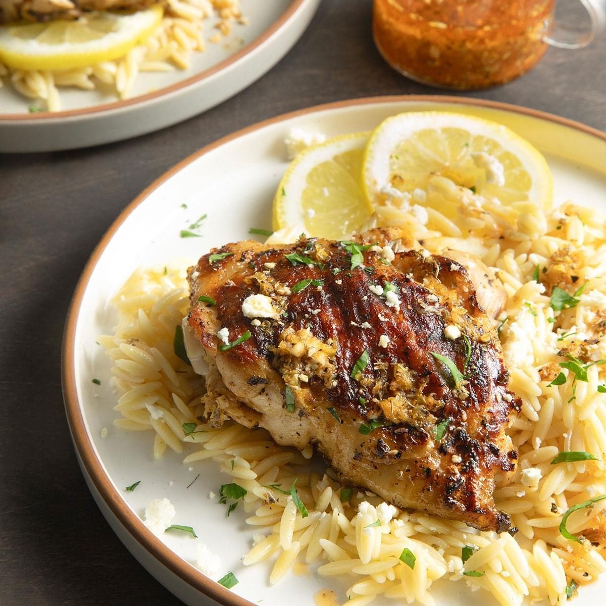 Quick Grilled Greek Lemon Chicken: Zesty Weeknight Dinner